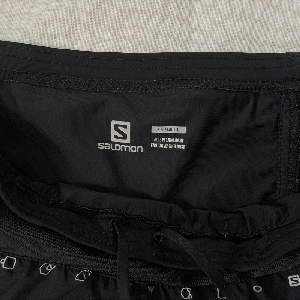 SALOMON XA Men’s Training Shorts Size Large - Picture 2 of 7